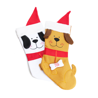 Santa’s Good Boy and Girl Christmas Stockings | Henlo Pets