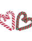 Candy Cane Twist Rope Dog Toy - Henlo Pets