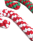 Candy Cane Twist Rope Dog Toy - Henlo Pets