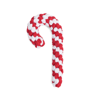 Candy Cane Twist Rope Dog Toy Peppermint | Henlo Pets