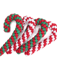 Candy Cane Twist Rope Dog Toy - Henlo Pets