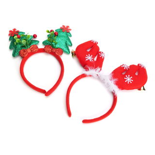 Festive Holiday Headbands - Reindeer Antlers / Christmas Trees | Henlo Pets