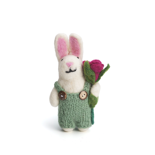 Handmade Wool Christmas Decoration/Ornaments Bunny | Henlo Pets