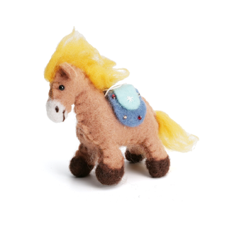 Handmade Wool Christmas Decoration/Ornaments Pony | Henlo Pets