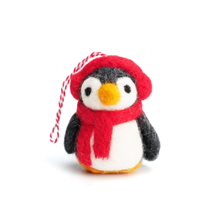 Handmade Wool Christmas Decoration/Ornaments Penguin | Henlo Pets