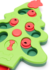 Merry Woofmas Christmas Tree Interactive Dog Puzzle Feeder Toy - Henlo Pets