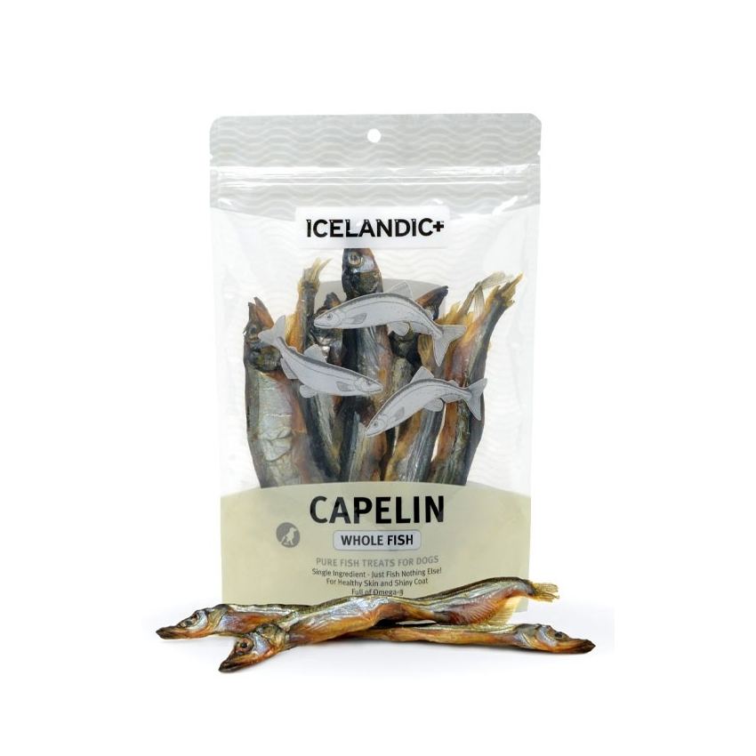 Icelandic+ Capelin Whole Fish Dog Treat - Henlo Pets