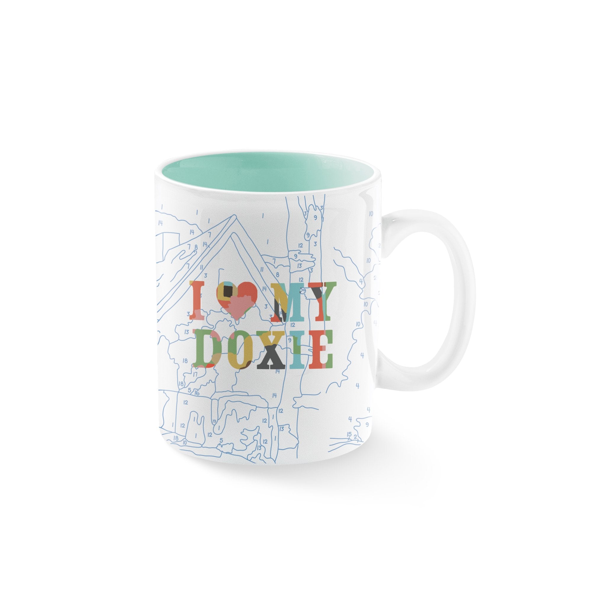 I Love My Doxie Mug - Henlo Pets