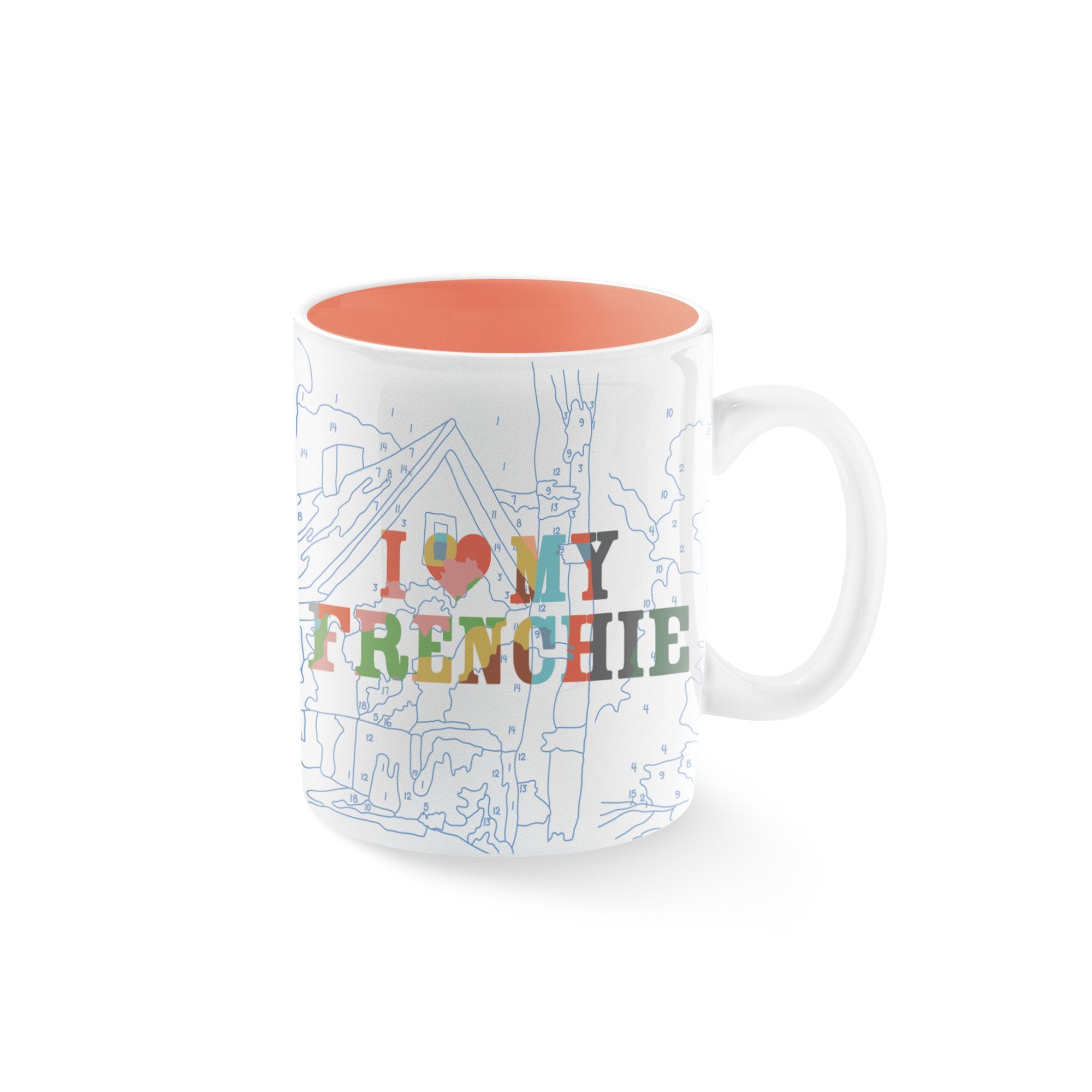 I Love My Frenchie Mug - Henlo Pets