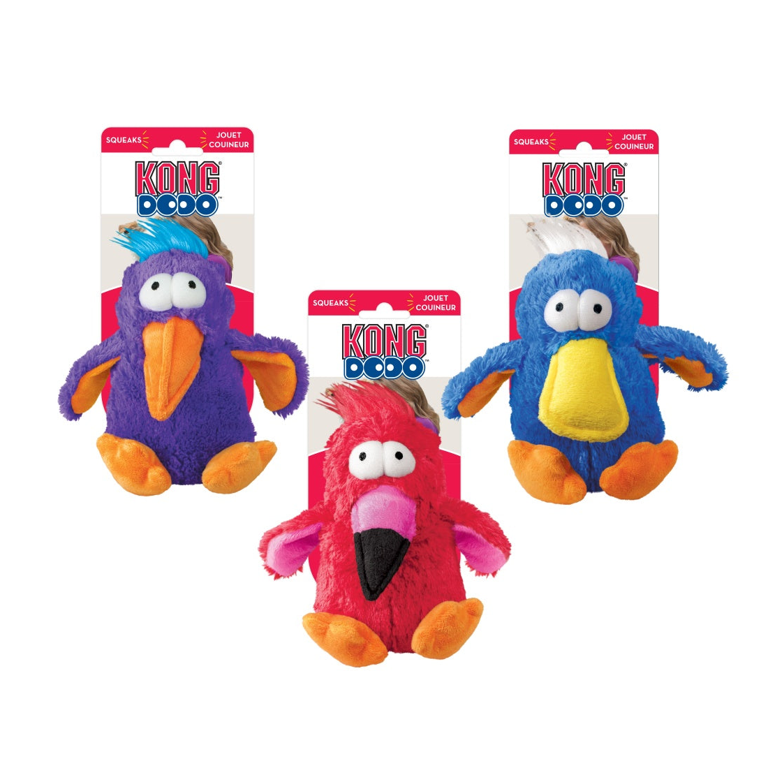 KONG - Dodo Birds Dog Toy - Henlo Pets