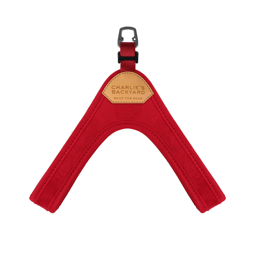 Charlie&#39;s Backyard - Buckle Up Easy Harness Red - Henlo Pets