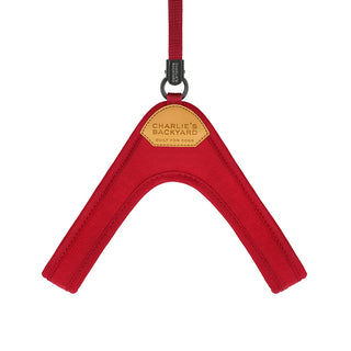 Charlie's Backyard - Adjustable Easy Harness Red - Henlo Pets