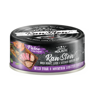 Absolute Holistic - Raw Stew Tuna & Mountain Lobster (2X80g) - Henlo Pets