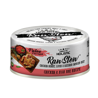 Absolute Holistic - Raw Stew Chicken & Fish Roe (2x80g) - Henlo Pets