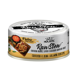 Absolute Holistic - Raw Stew Chicken & King Salmon (2x80g) - Henlo Pets