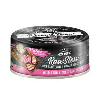 Absolute Holistic - Raw Stew Tuna & Quail Egg (2x80g) - Henlo Pets