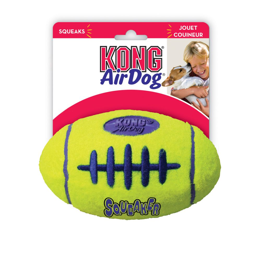 KONG - AirDog Squeaker Football - Henlo Pets