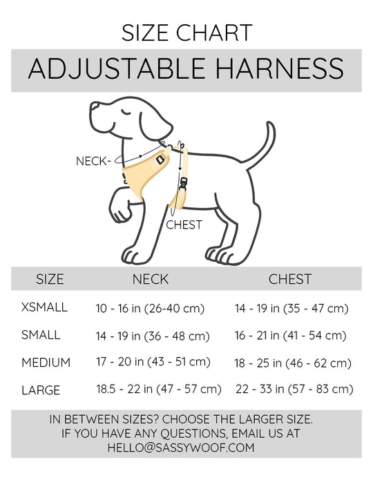Sassy Woof Adjustable Harness - Corgilicious - Henlo Pets