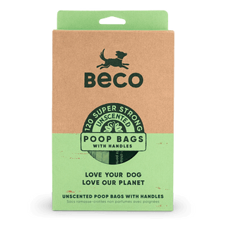 Beco - Large Poop Bags with Handles | 120 - Henlo Pets