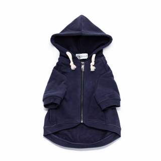 Dog Hoodie Navy - Henlo Pets