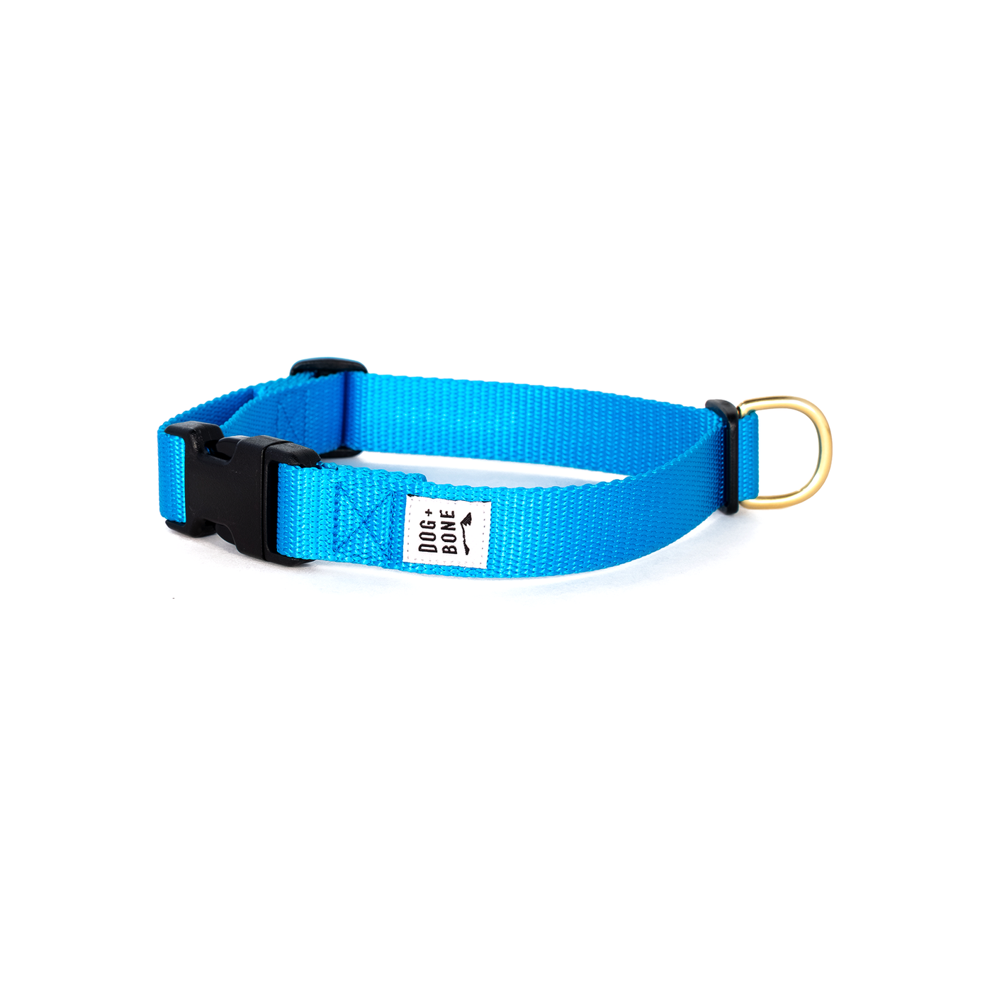 Dog + Bone Snap Collar - Blue - Henlo Pets