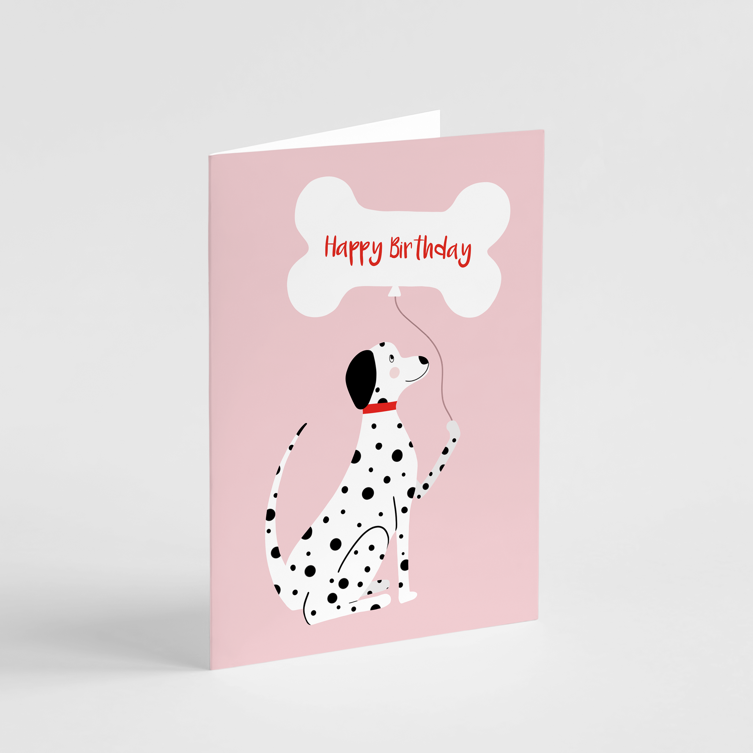 Dalmatian Happy Birthday Card - Henlo Pets
