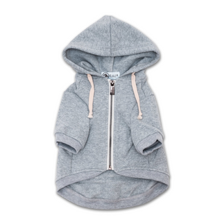 Dog Hoodie Light Grey - Henlo Pets