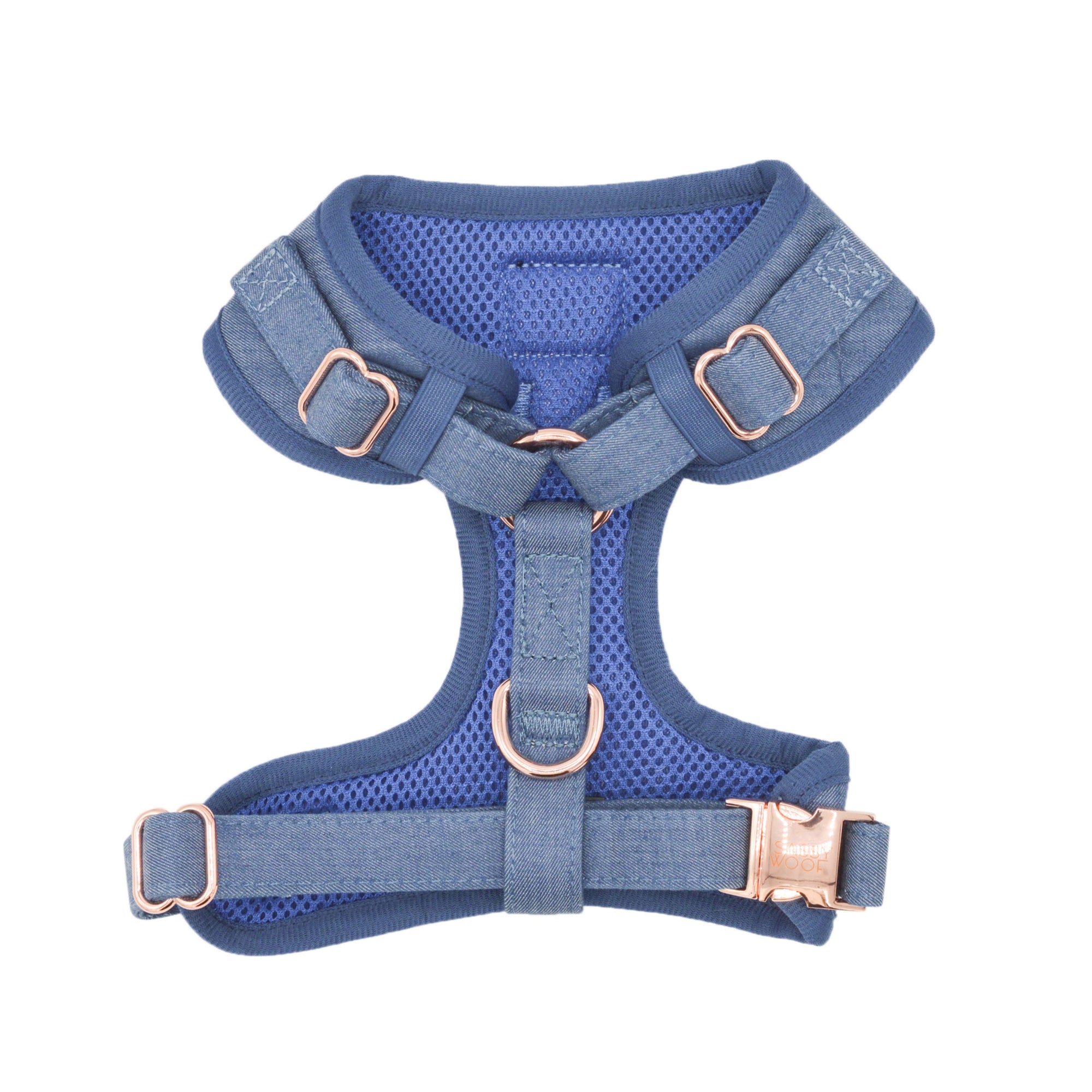 Sassy Woof Adjustable Harness - Denim - Henlo Pets