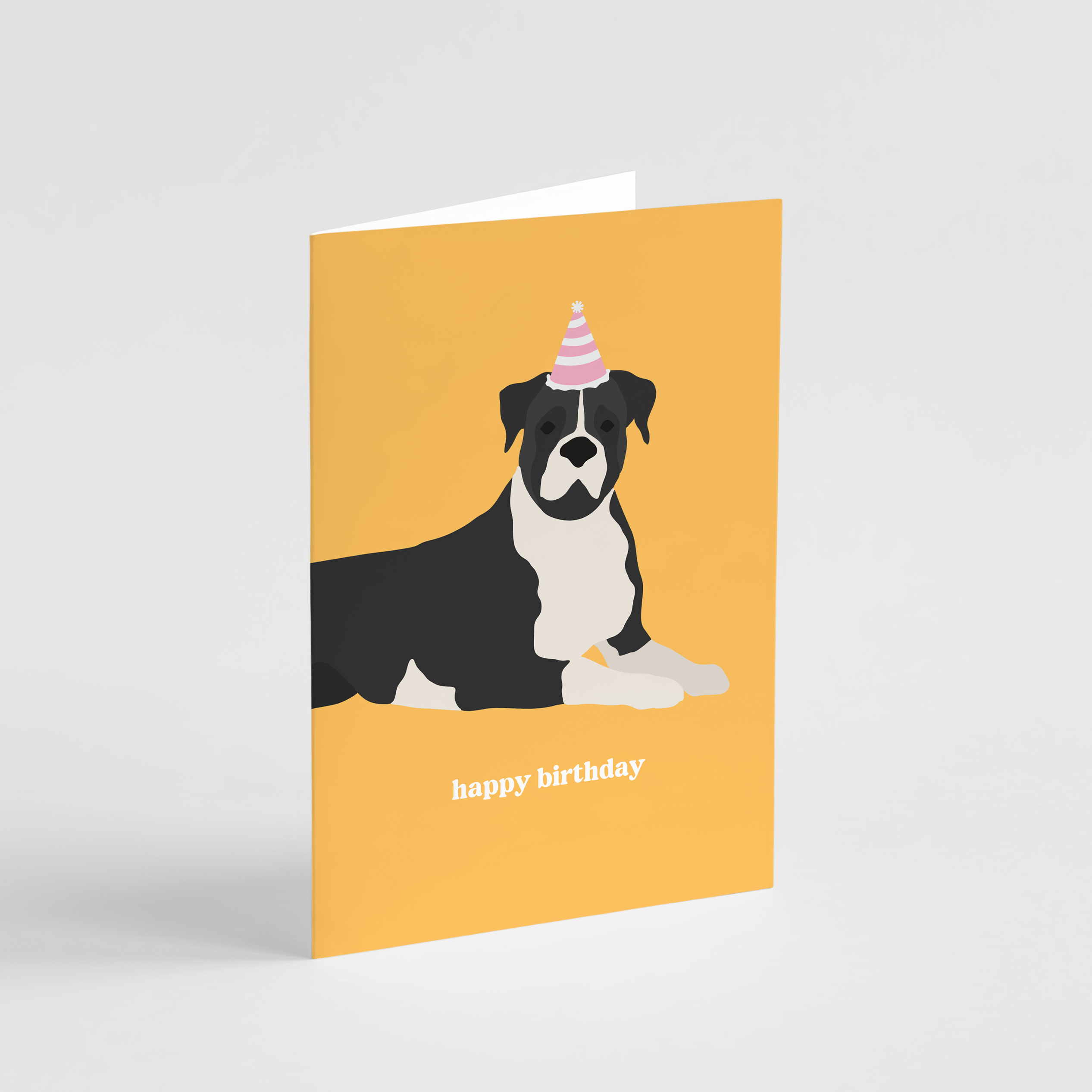 Boxter Happy Birthday Card - Henlo Pets