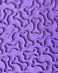 SodaPup - Bone Square eMat Licking Mat Purple - Henlo Pets