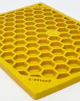 SodaPup - Honeycomb eMat Licking Mat Yellow - Henlo Pets