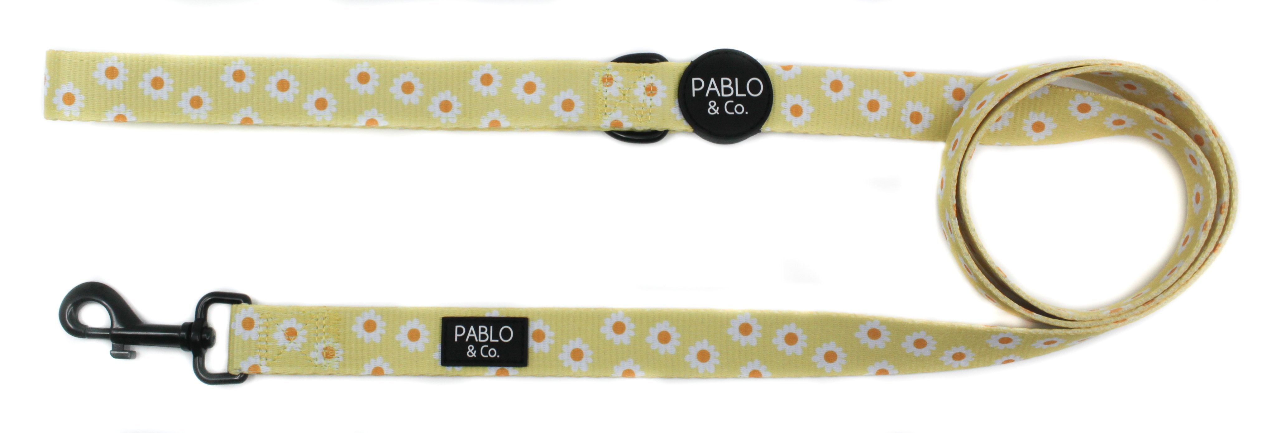 Pablo &amp; Co - Yellow Daisy Leash - Henlo Pets