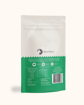 MeatyTreaty - Freeze Dried Lamb Heart 100g - Henlo Pets