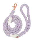 Sassy Woof Rope Leash - Lavender - Henlo Pets