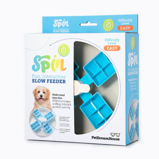 SPIN Interactive Slow Feeder - Windmill - Henlo Pets