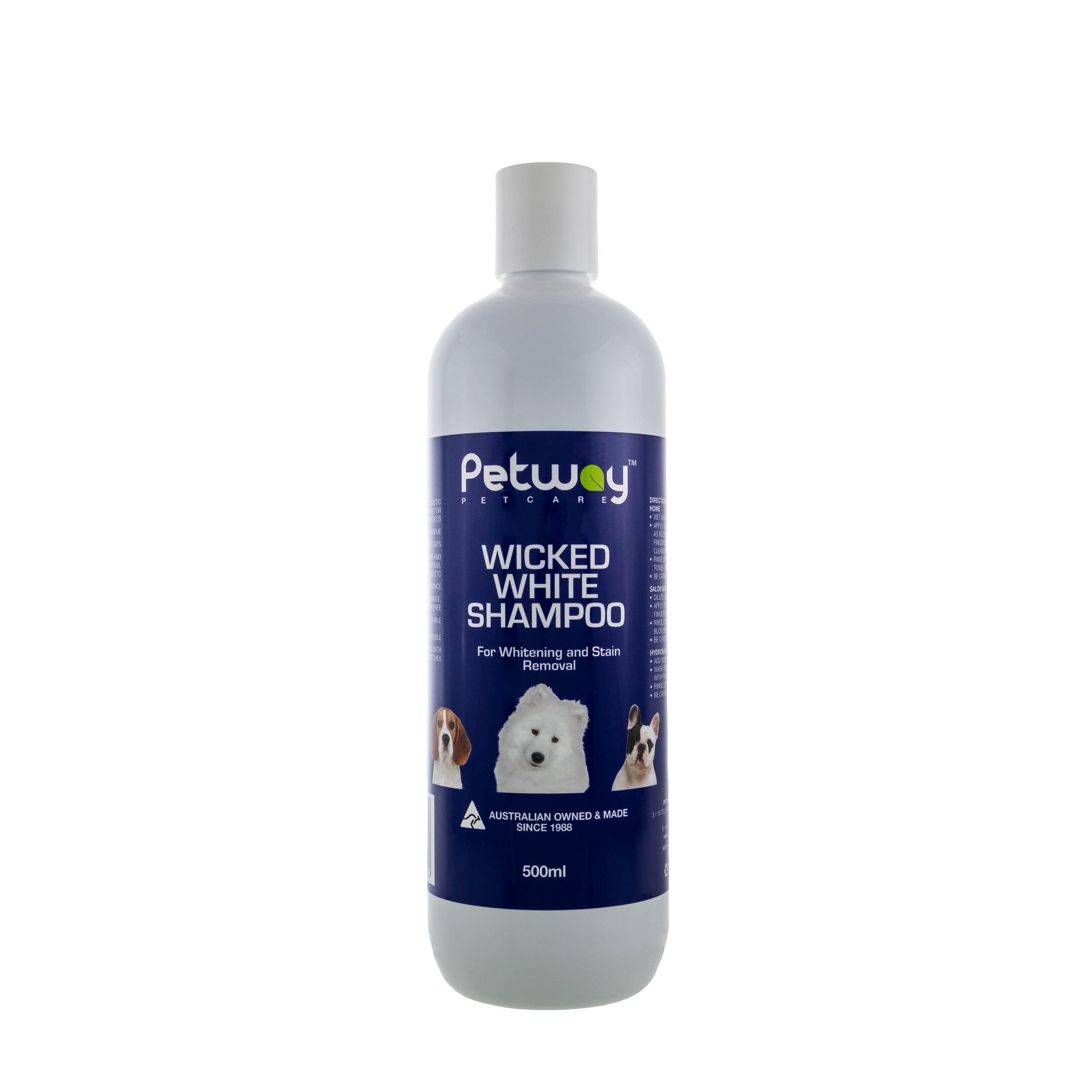 Petway Wicked White Whitening & Stain Removal Shampoo - Henlo Pets