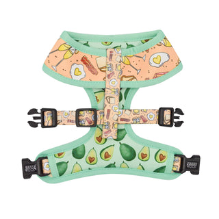 Sassy Woof Reversible Harness - Let's Brunch [CLEARANCE] - Henlo Pets