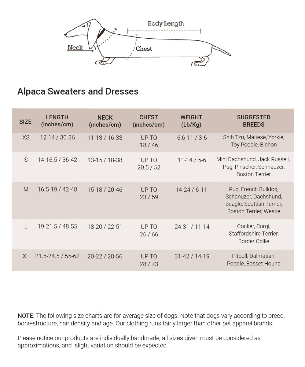 Alqo Wasi - Triangle Alpaca Dog Sweater - Henlo Pets
