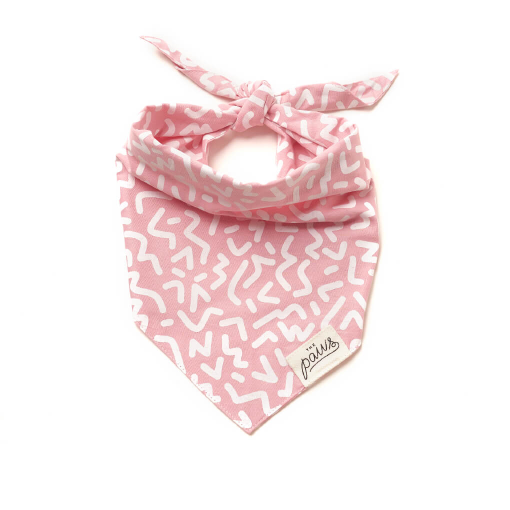 The Paws - Pink Panther Bandana - Henlo Pets