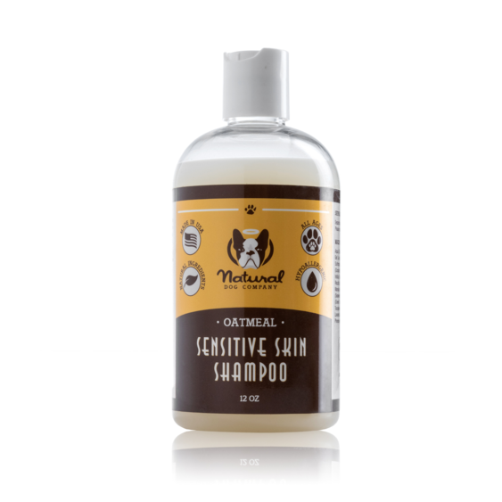 Natural Dog Company - Sensitive Skin Oatmeal Shampoo - Henlo Pets