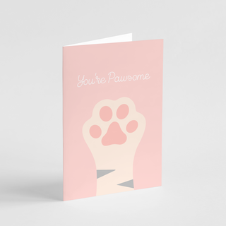 You're Pawsome Card - Henlo Pets