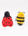 Zippy Paws - Bee & Ladybug Crinkle 2-Pack - Henlo Pets