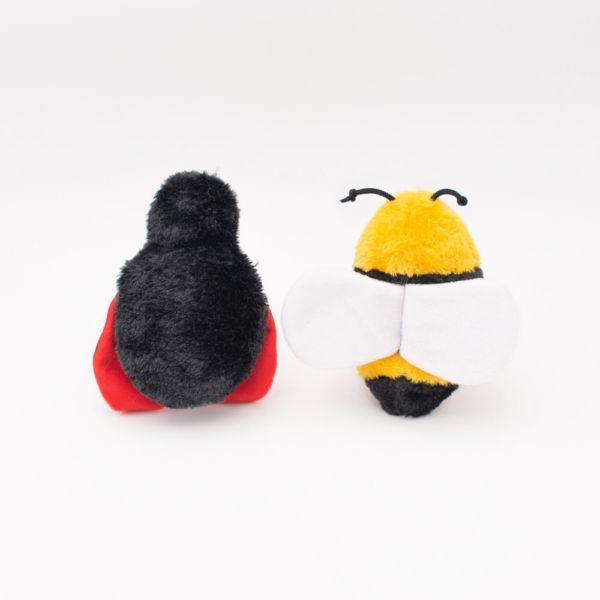 Zippy Paws - Bee &amp; Ladybug Crinkle 2-Pack - Henlo Pets