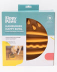 Zippy Paws Happy Bowl - Hamburger - Henlo Pets