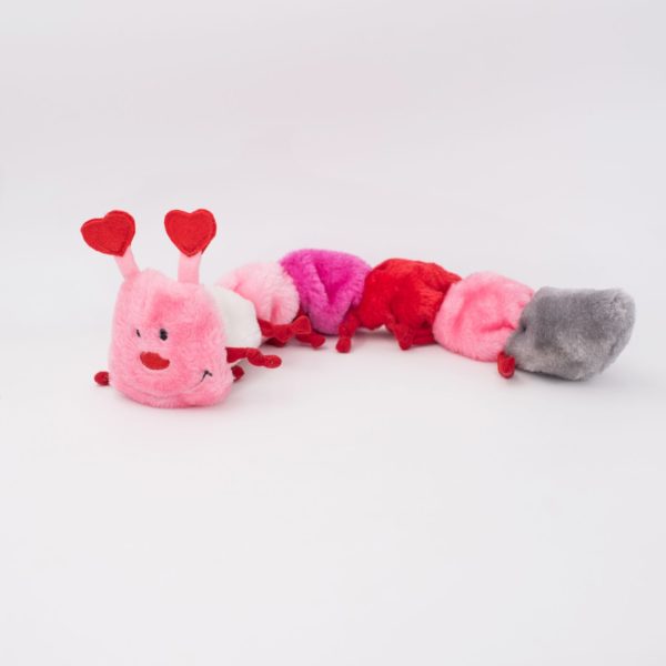 Zippy Paws - Valentine&#39;s Caterpillar - Henlo Pets