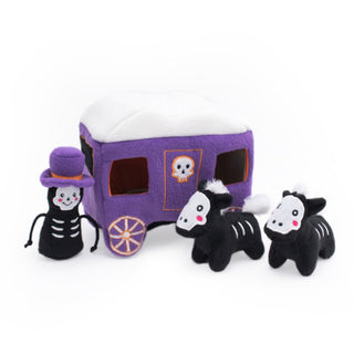 Zippy Burrow - Halloween Haunted Carriage - Henlo Pets