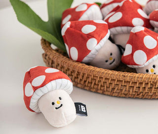 Bite Me Mushroom Nose Work Dog Toy | Henlo Pets