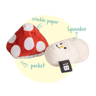 Bite Me Mushroom Nose Work Dog Toy | Henlo Pets
