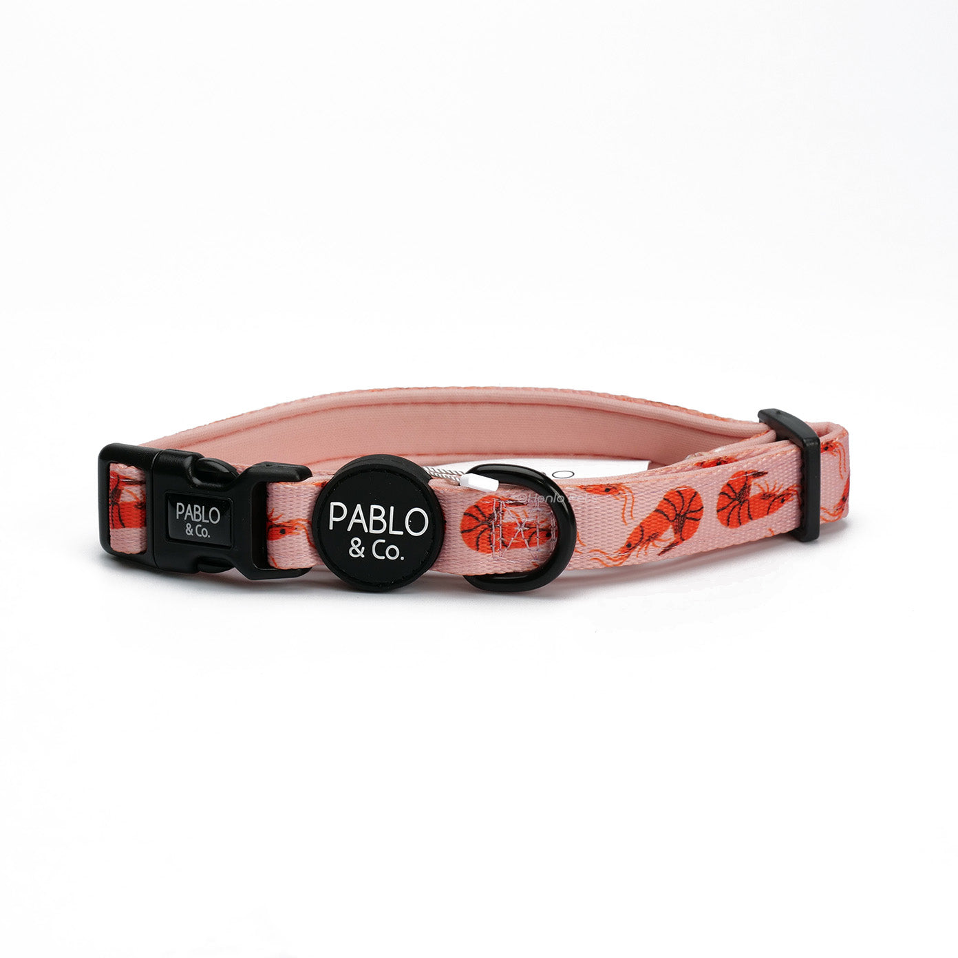 Pablo &amp; Co - Summer Prawns Collar - Henlo Pets
