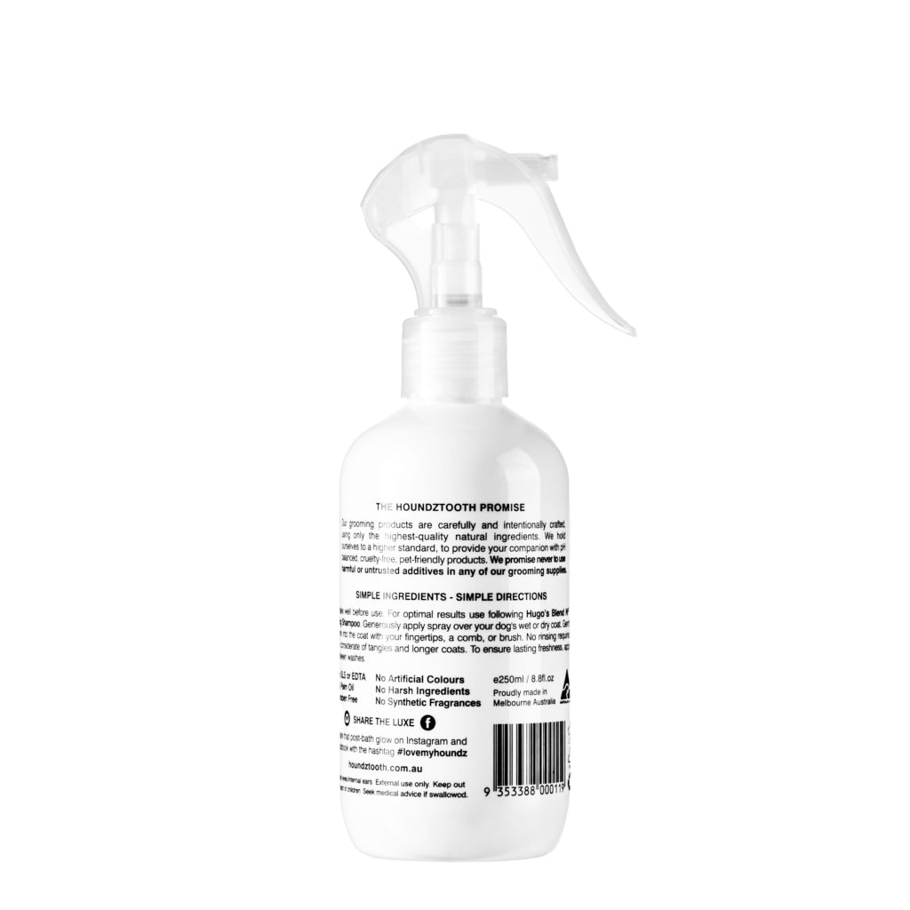 Houndztooth Conditioning & Deodoriser Spray - Hugo's Blend No.1 - Henlo Pets